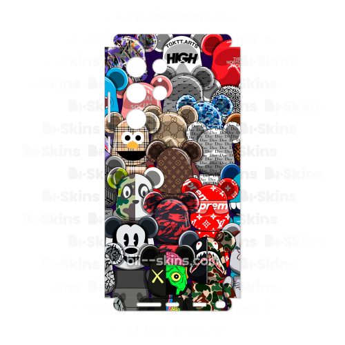 SKL023-Galaxy-S22-Ultra(troquel) Bear Supreme – Skin Samsung