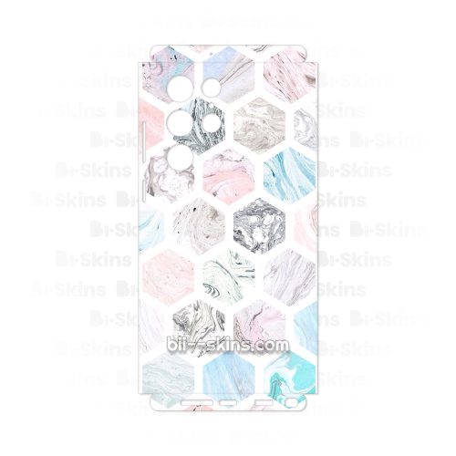 SKL043-Galaxy-S22-Ultra(troquel) Hexagons – Skin Samsung