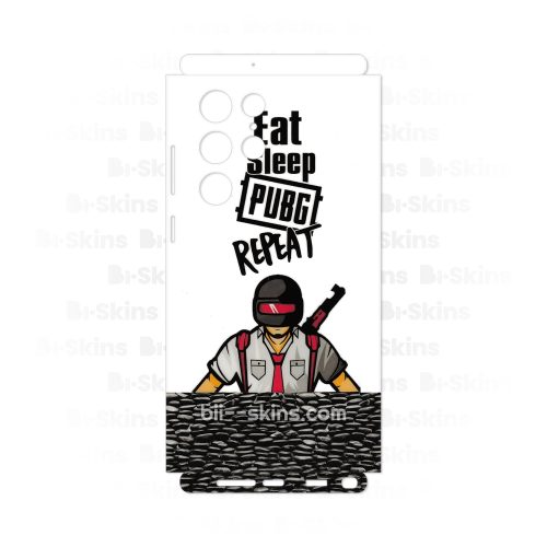 SKL071-Galaxy-S22-Ultra(troquel) PUBG White – Skin Samsung