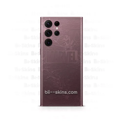 Transparente-Marvel-Comic-Galaxy-S22-Ultra M4rv3l – Skin Samsung