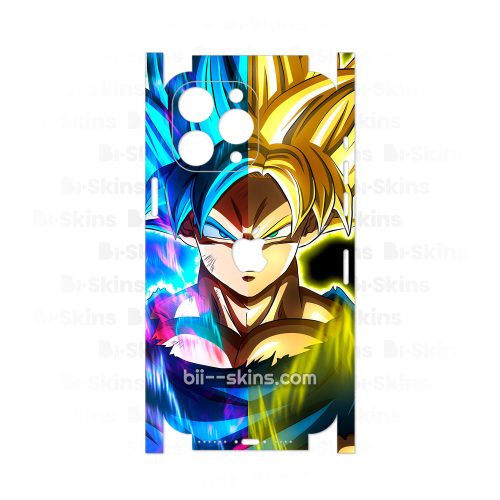 SKL117-iPhone-14-Pro-Max_troquel Kakaroto Blue Sayan – Skin iPhone