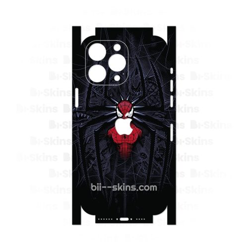 SKL121-iPhone-14-Pro-Max_troquel Black Spidey – Skin iPhone